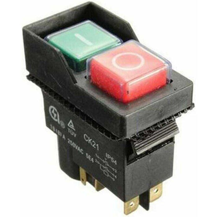 Mezcladora de concreto eléctrica - ZOR® - Interruptor de encendido/apagado - Interruptor solenoide CK21B/250V - Carburador de 5 pines