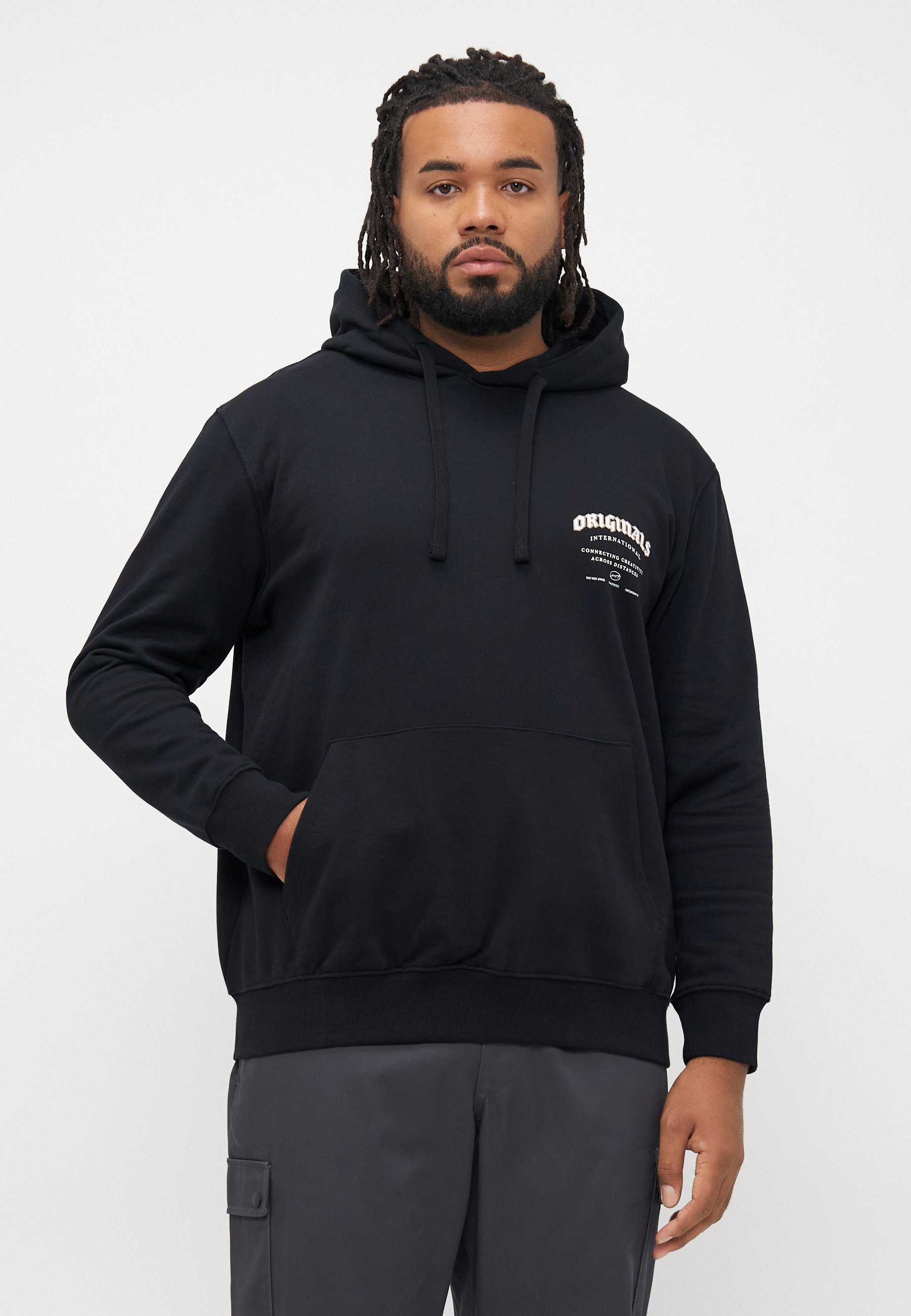 Jack & Jones JORMEADOWS - Sweat à capuche - noir