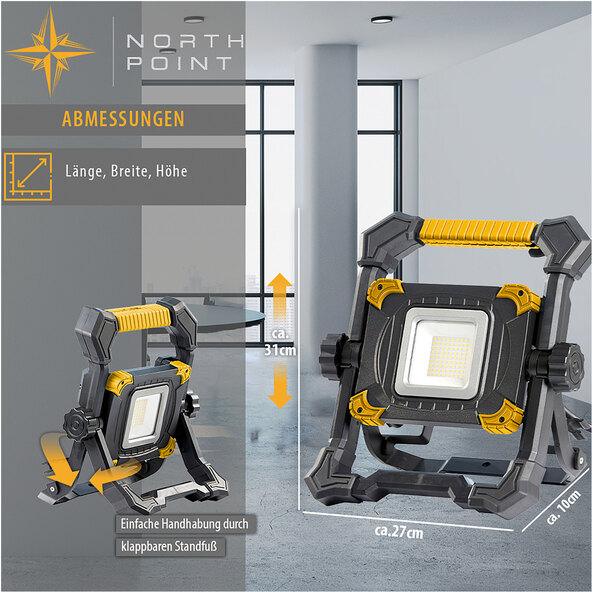 Lampă de lucru LED, 50 W