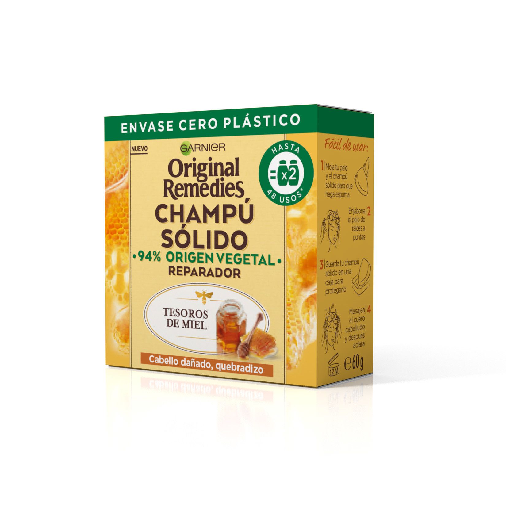 Original Remedies Honey Treasures čvrsti šampon Čvrsti šamponi
