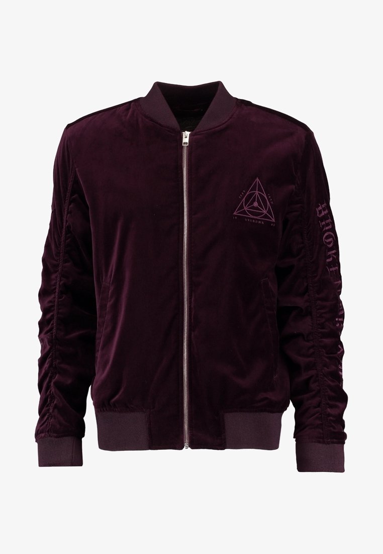 Jack & Jones bomberjack - donkerrood