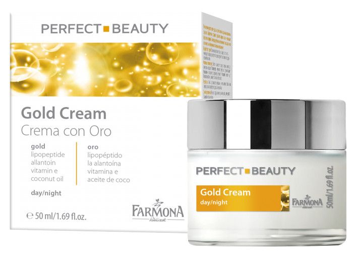 Perfect Beauty Gold Cream Dnevna i noćna krema za lice protiv bora Kreme protiv bora i starenja