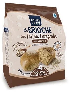 NUTRIFREE Nutrifree Brioche Integr 4 kusy