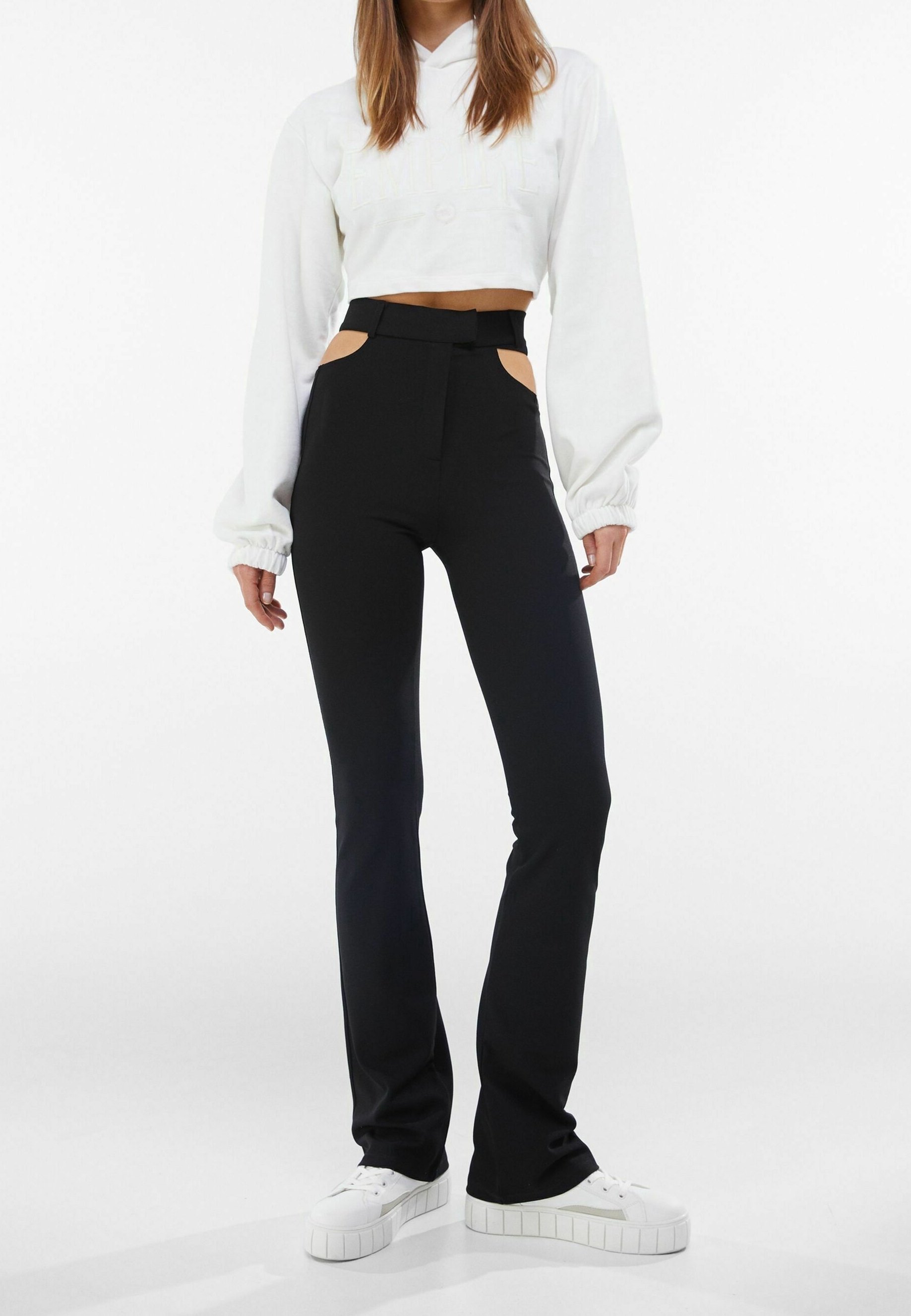 Pantalon Bershka - noir