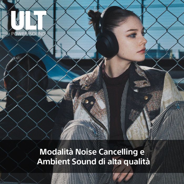 Auriculares inalámbricos Bluetooth Sony ULT Wear WH ULT900 con cancelación de ruido - Blanco