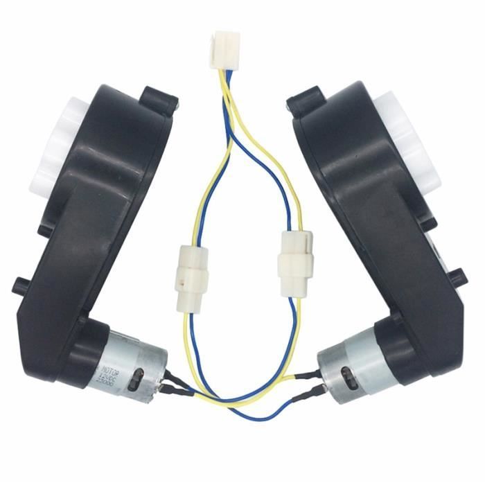 390 12V 16000 1cm - Caja de cambios para coche eléctrico infantil con motor de CC de 12V, motor de alta velocidad