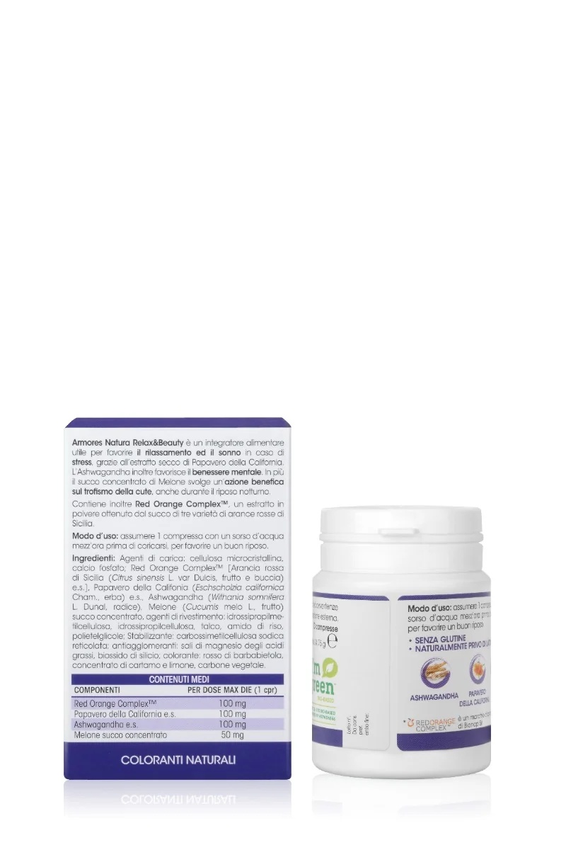 ARMORES Armores Relax&Beauty 30 comprimidos Relaxamento e sono