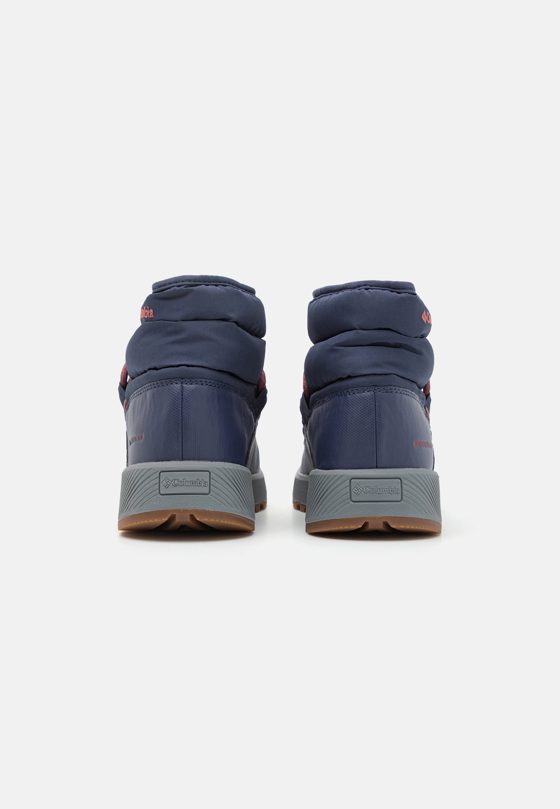 Columbia SLOPESIDE™ VILLAGE OMNI-HEAT™ MID - Zimné topánky - nočná/červená