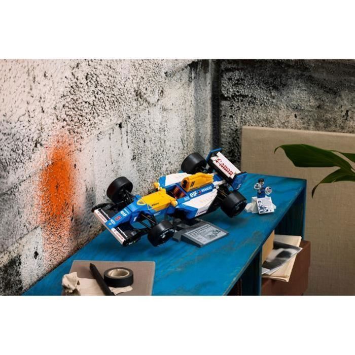LEGO Icons 10353 Williams Racing FW14B en Nigel Mansell - Formule 1-raceauto voor volwassenen