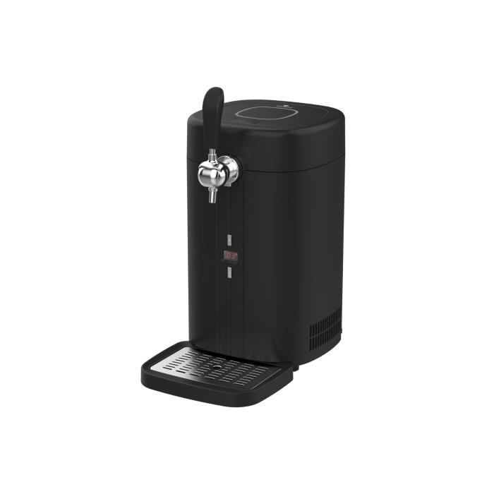 Dispensador de cerveza de 5 litros - CONTINENTAL EDISON CEMB5B4 - Negro - 60 W - Compatible con barriles de 5 litros