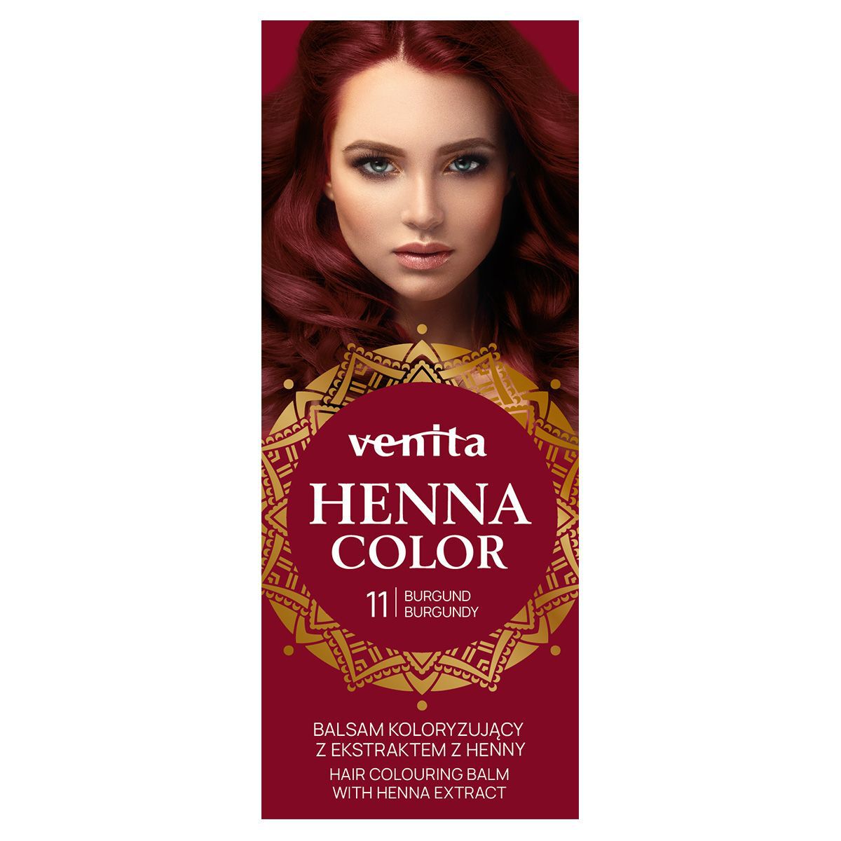 Venita naturlig henna hårfargebalsam Chna 4 30g Hennafarge