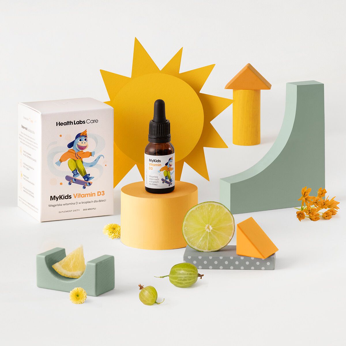 Zdravstvene laboratorije za njegu MyKids vitamin D3