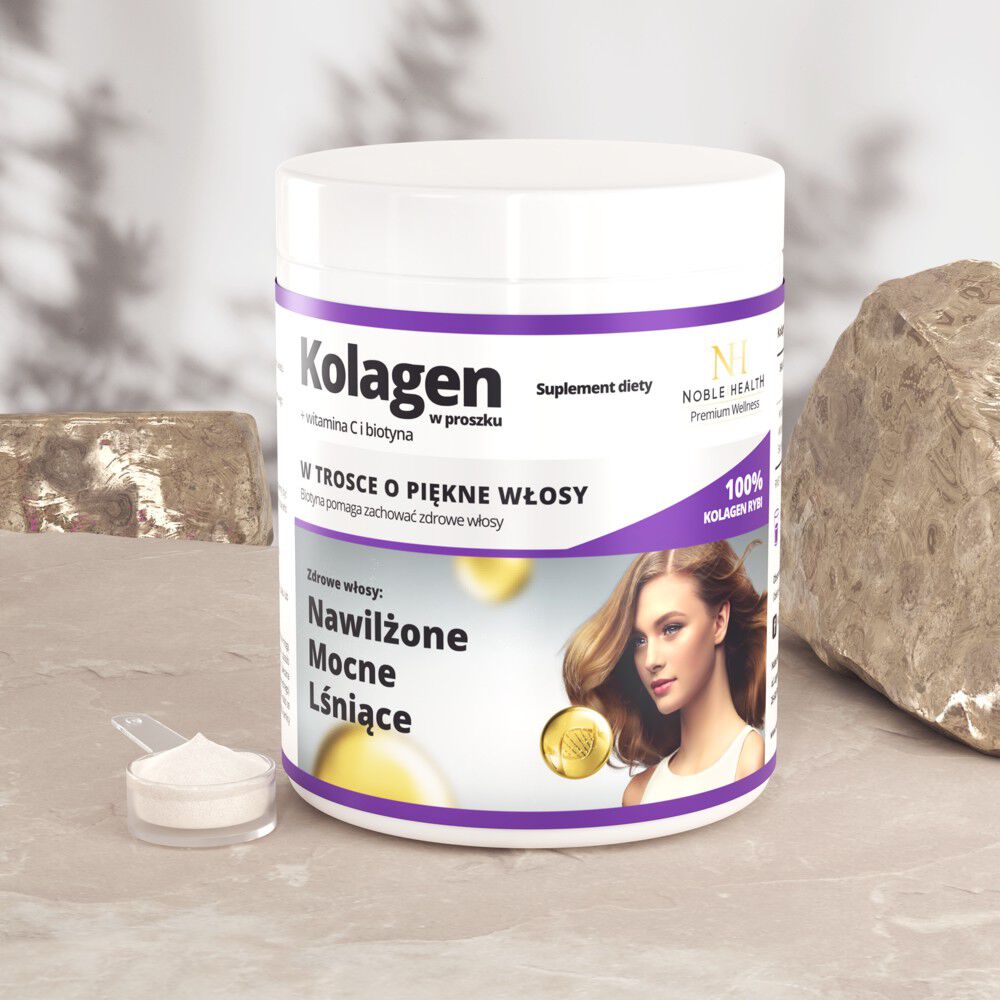 Noble Health Kollagen + Vitamin C und Biotin Pulver