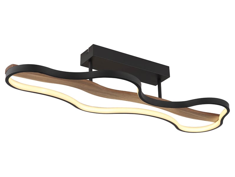 Lampa sufitowa Bezzy LED czarna