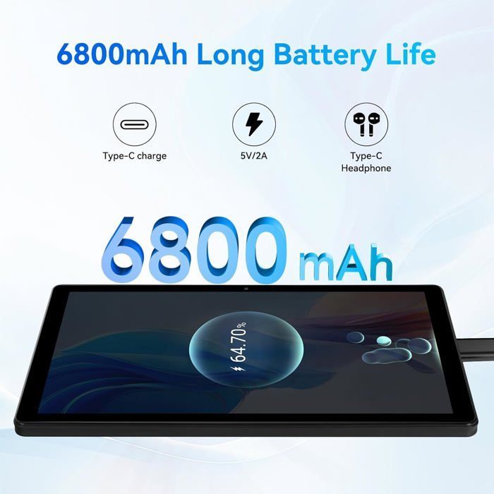 Tablet KOTSREN A523 Octa-core de 11 polegadas - 16 GB de RAM - 128 GB de ROM - Android 14