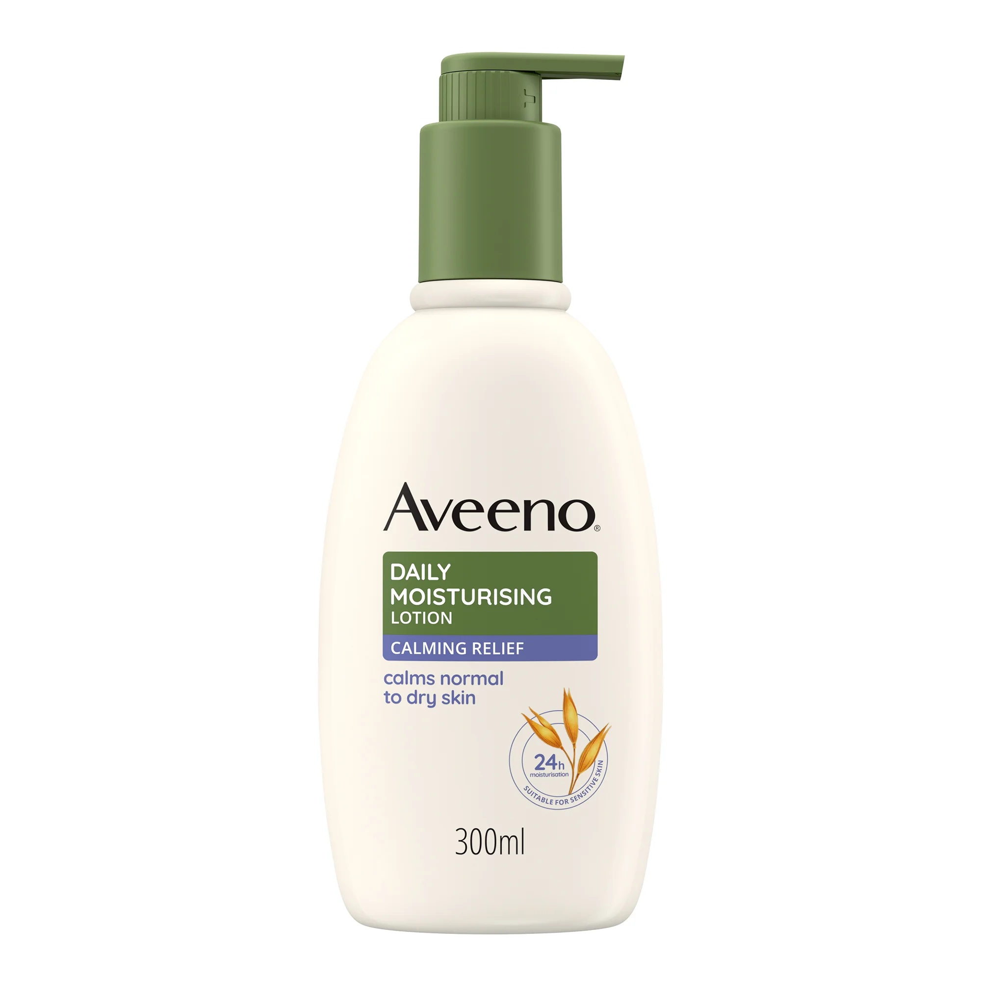 AVEENO Creme Hidratante Corporal Diário Aveeno com Lavanda 300 ml Para pele normal, seca e sensível