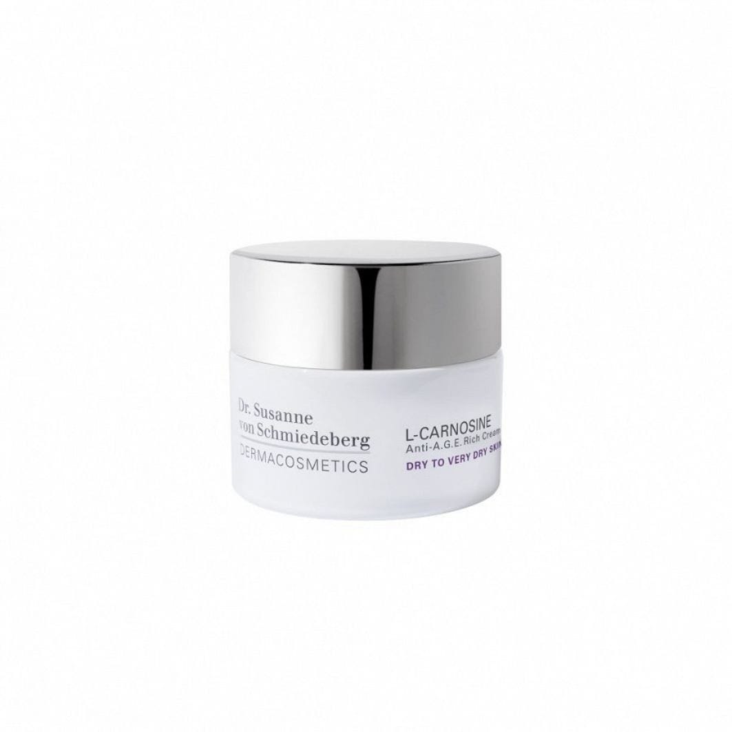 Dr Susanne von Schmiedeberg Augencreme L-Karnozyna Anti-Aging-Creme für trockene bis sehr trockene Haut – 50 ml