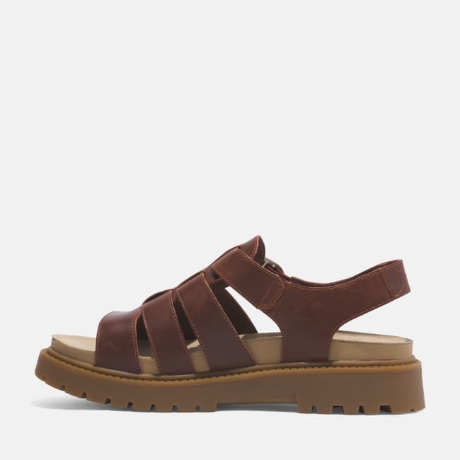 Sandalo Fisherman Clairemont Way da Donna in                rosso scuro