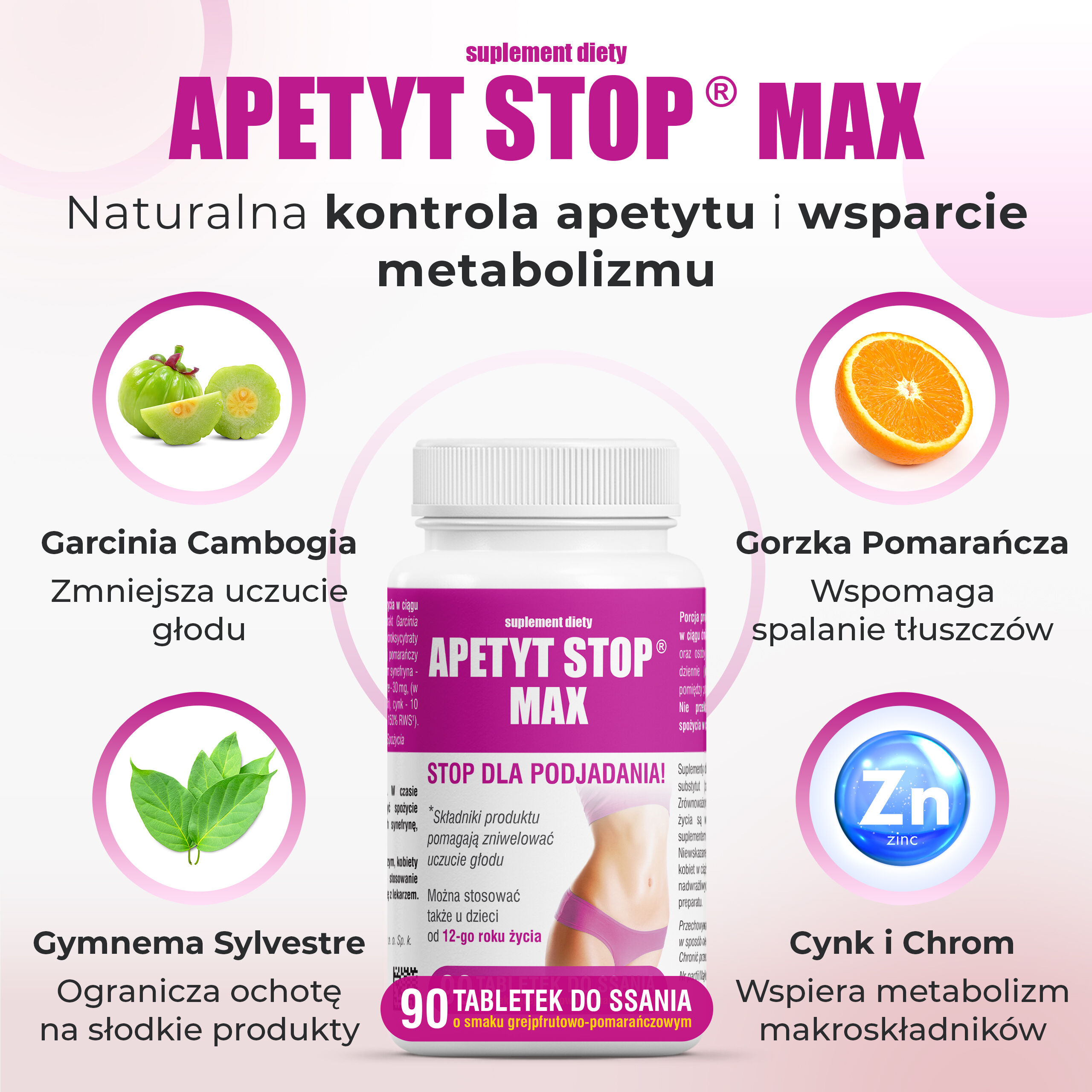 Armadietto dei medicinali di casa Appetite Stop Max