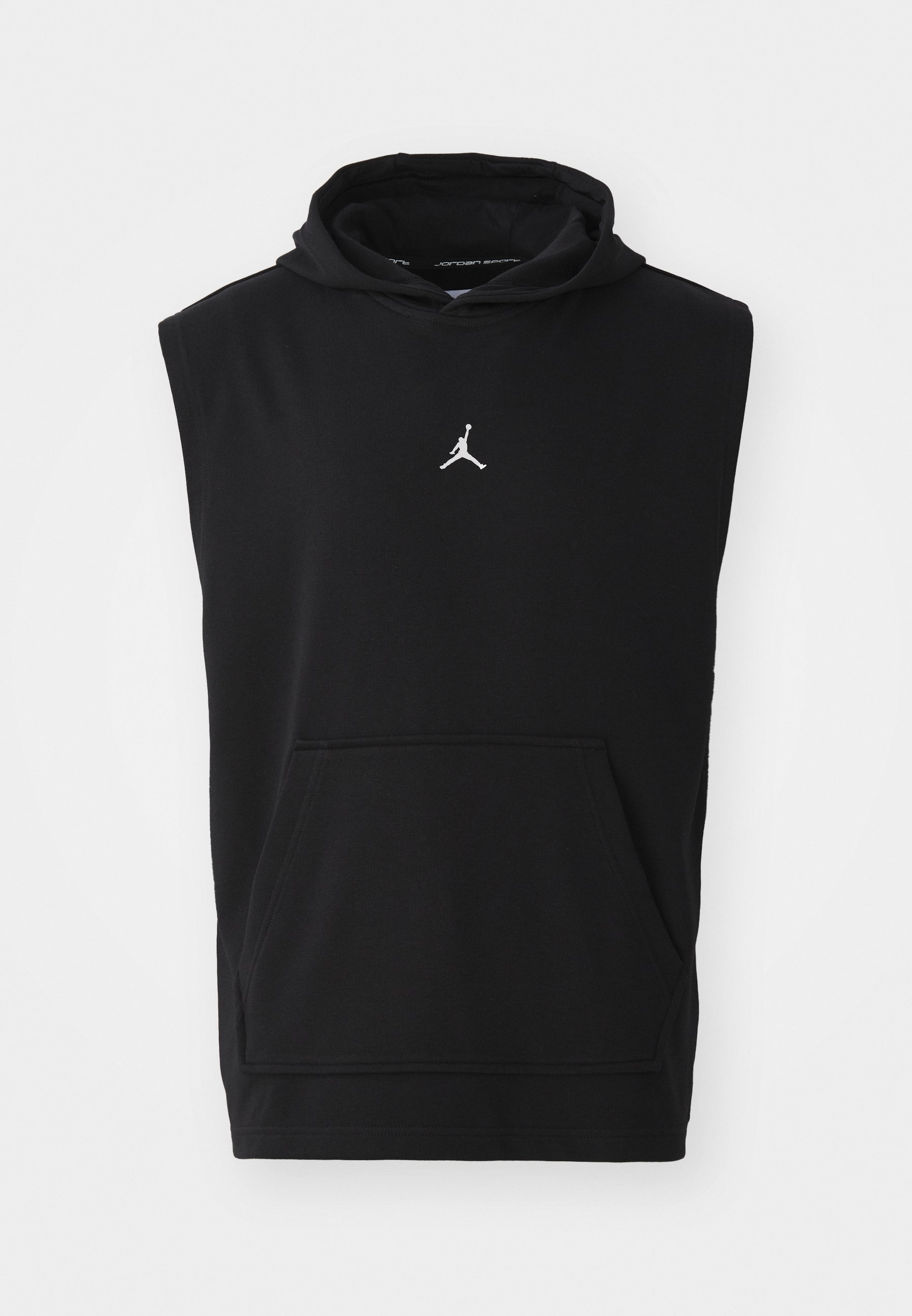 Felpa senza maniche Jordan SPORT CROSSOVER - Felpa con cappuccio - nero/bianco