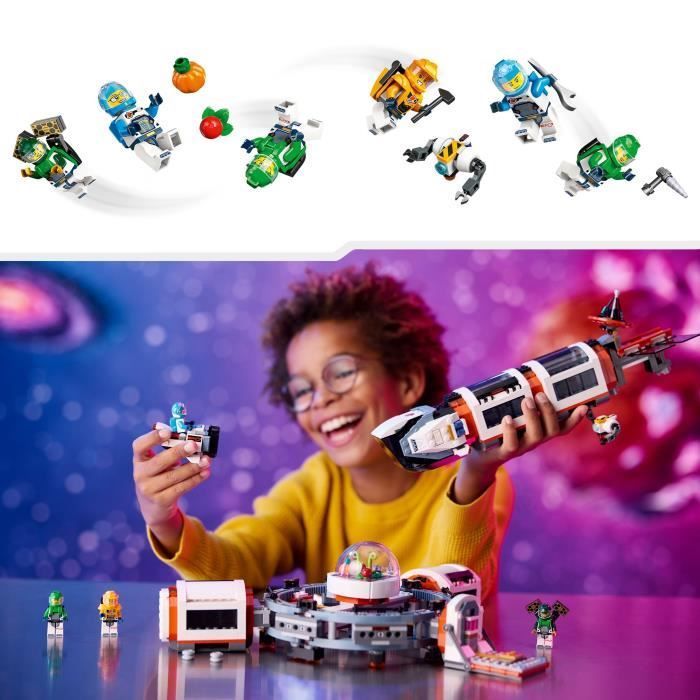 LEGO® 60433 City Modular Space Station, Toy with Shuttle, Space Exploration, with 6 Minifigures