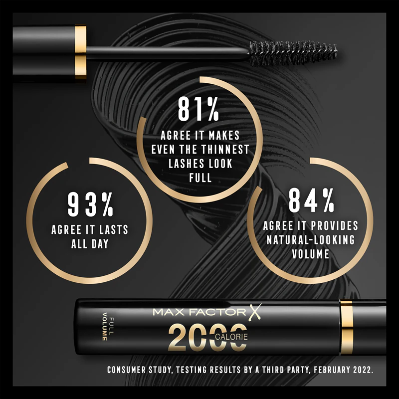 Máscara para cílios Max Factor 2000 Calorie Volume