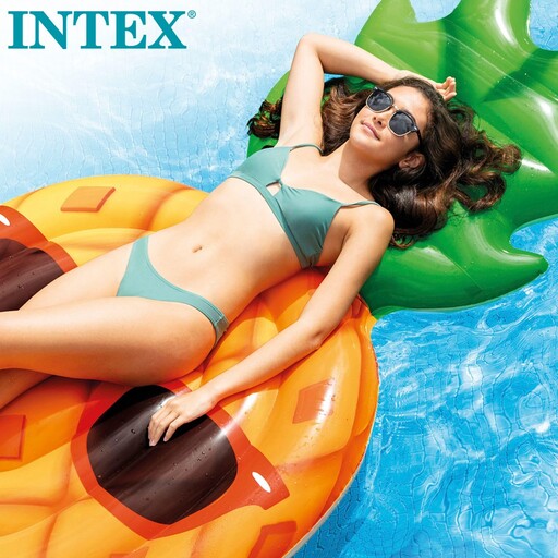 Intex felfújható matrac ananásszal