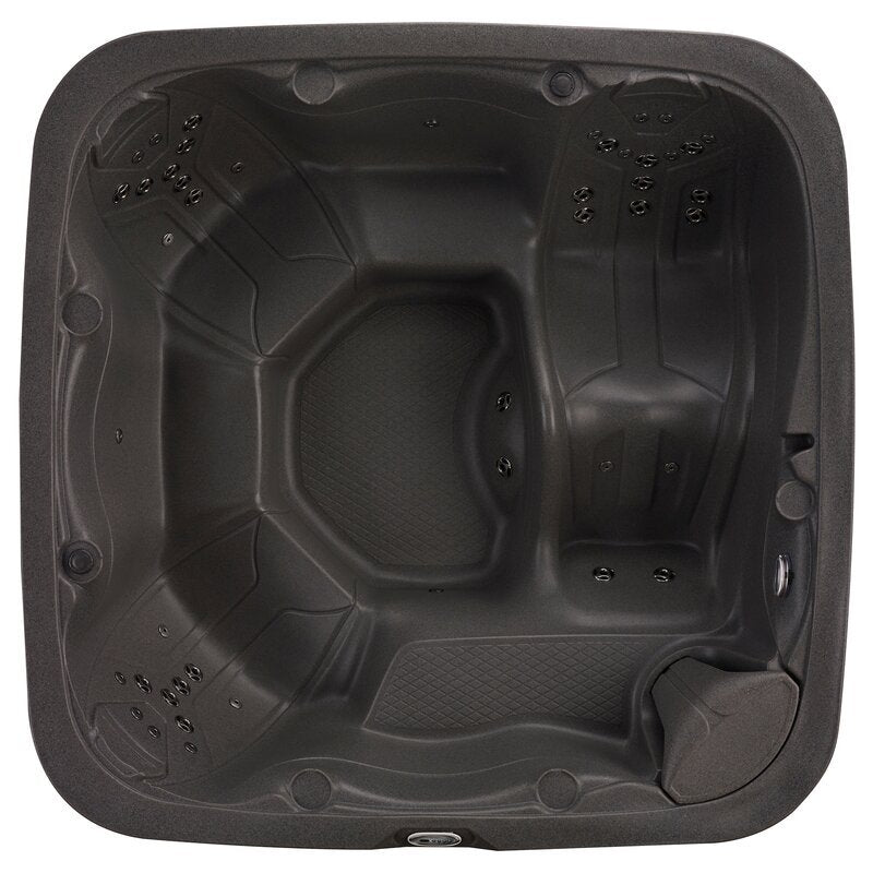 Aquarest-kylpylät, Jacuzzi®-pumpuilla, 6 hengelle, 45 hengelle, neliönmuotoinen, plug and play -poreamme otsonaattorilla