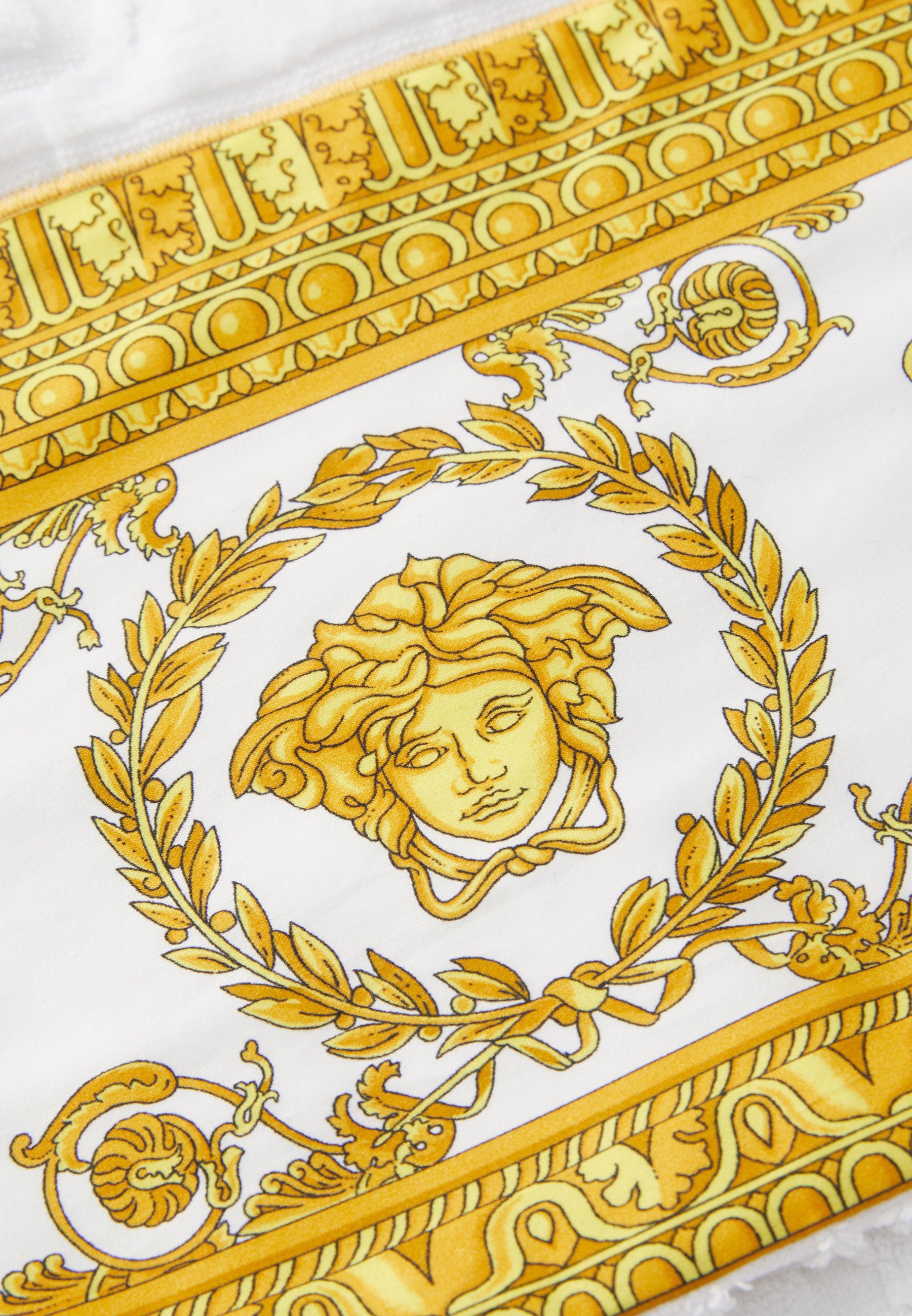 Versace BATH TOWEL I HEART BAROQUE - Plážová osuška - bílá/zlatá