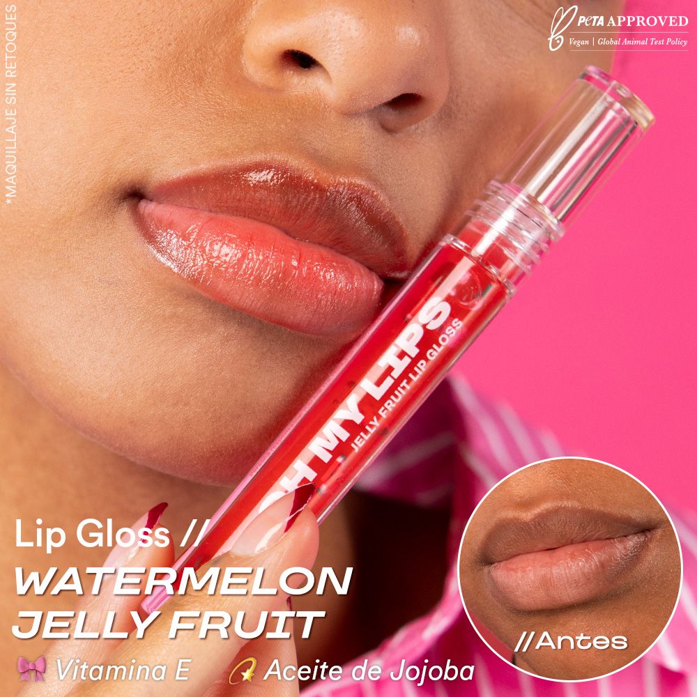 Сјај за усне Oh My Lips Jelly Fruit Сјајеви за усне и сјајеви за усне