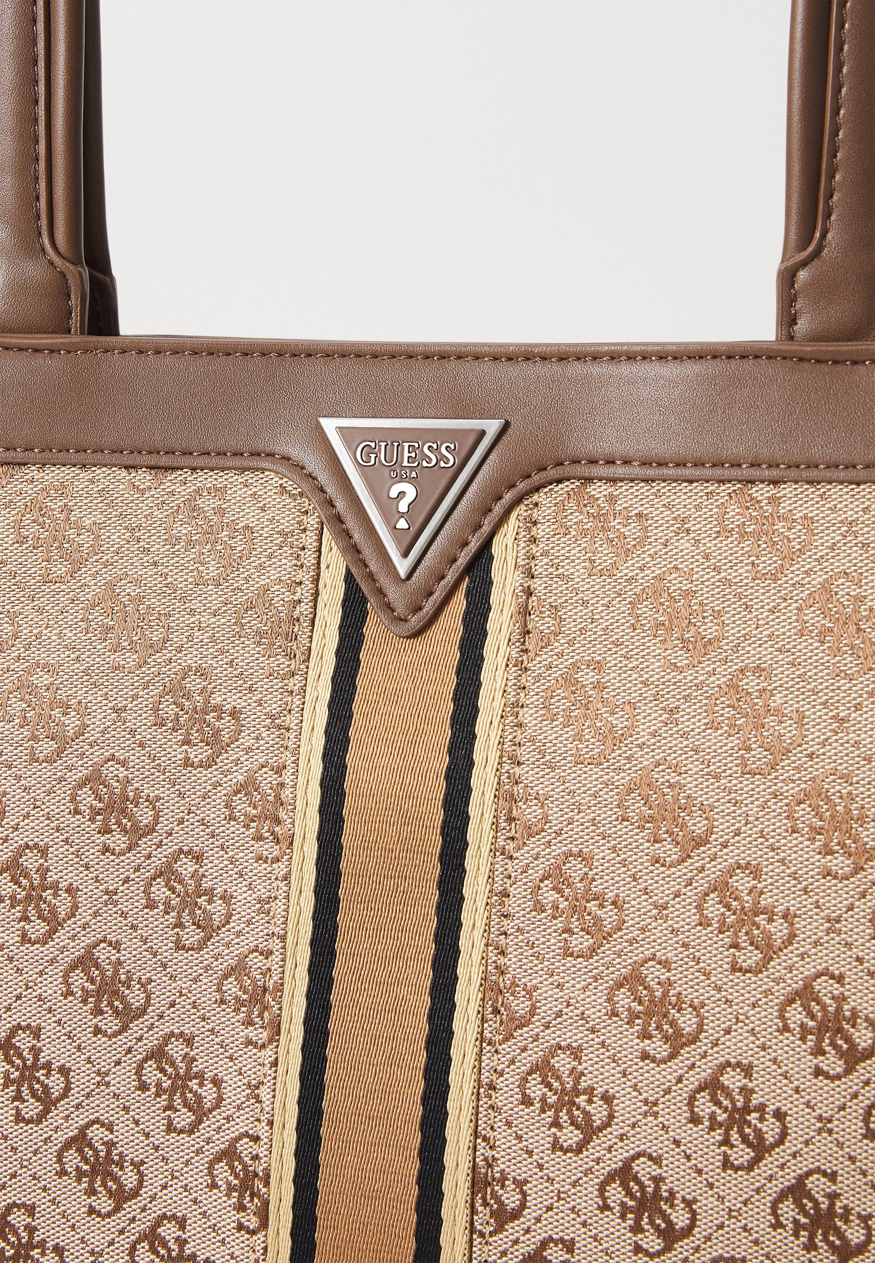 MILANO TOTE - Håndveske - beige/brunGuess