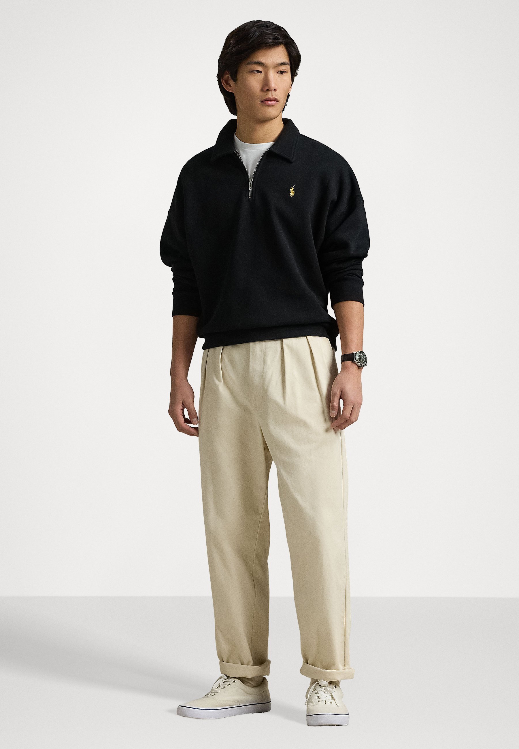 Felpa Polo Ralph Lauren LUNAR NEW YEAR in pile - Felpa - nera