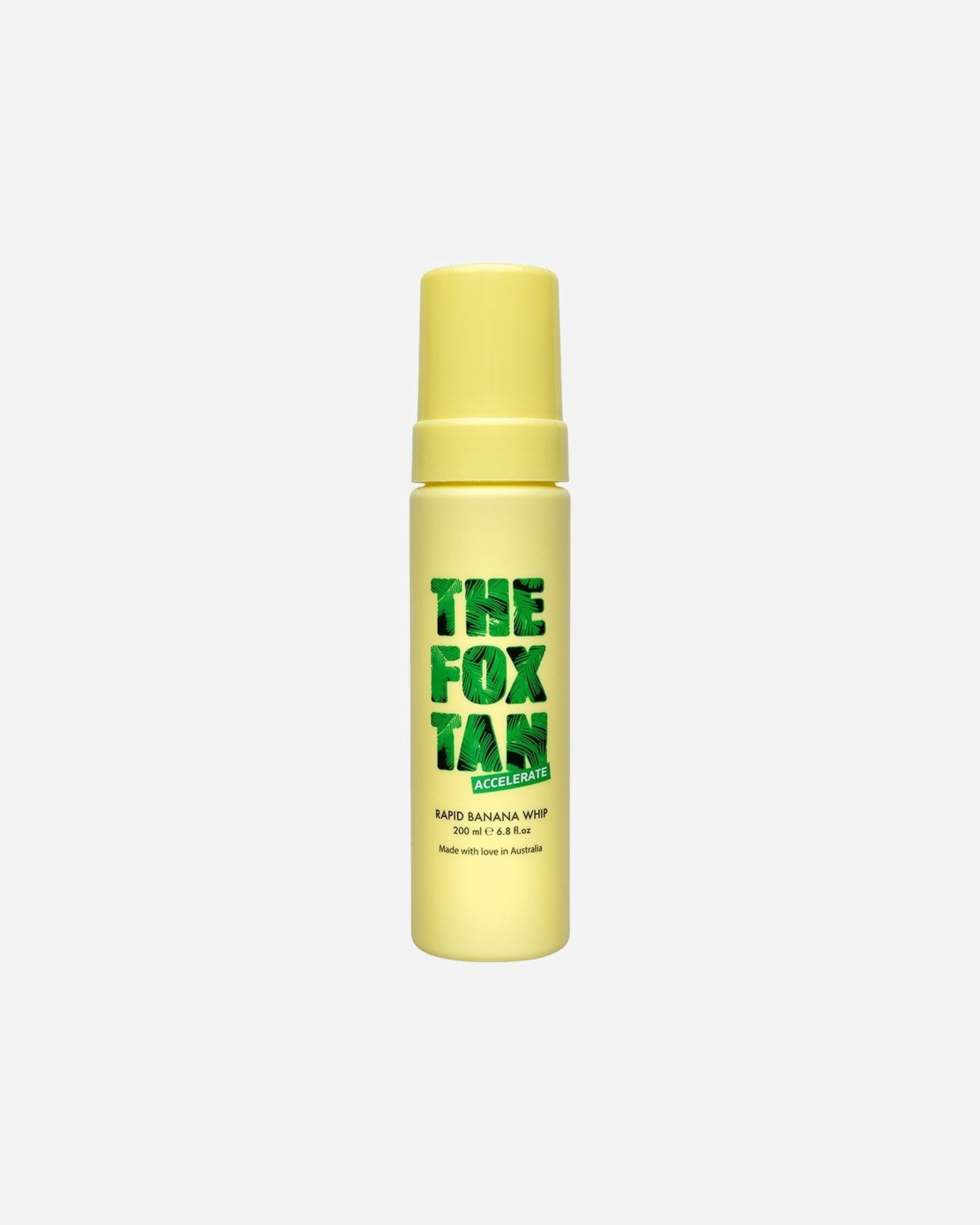 THE FOX TAN paštonējošais līdzeklis ar banānu aromātu un putojošu efektu - 200 ml