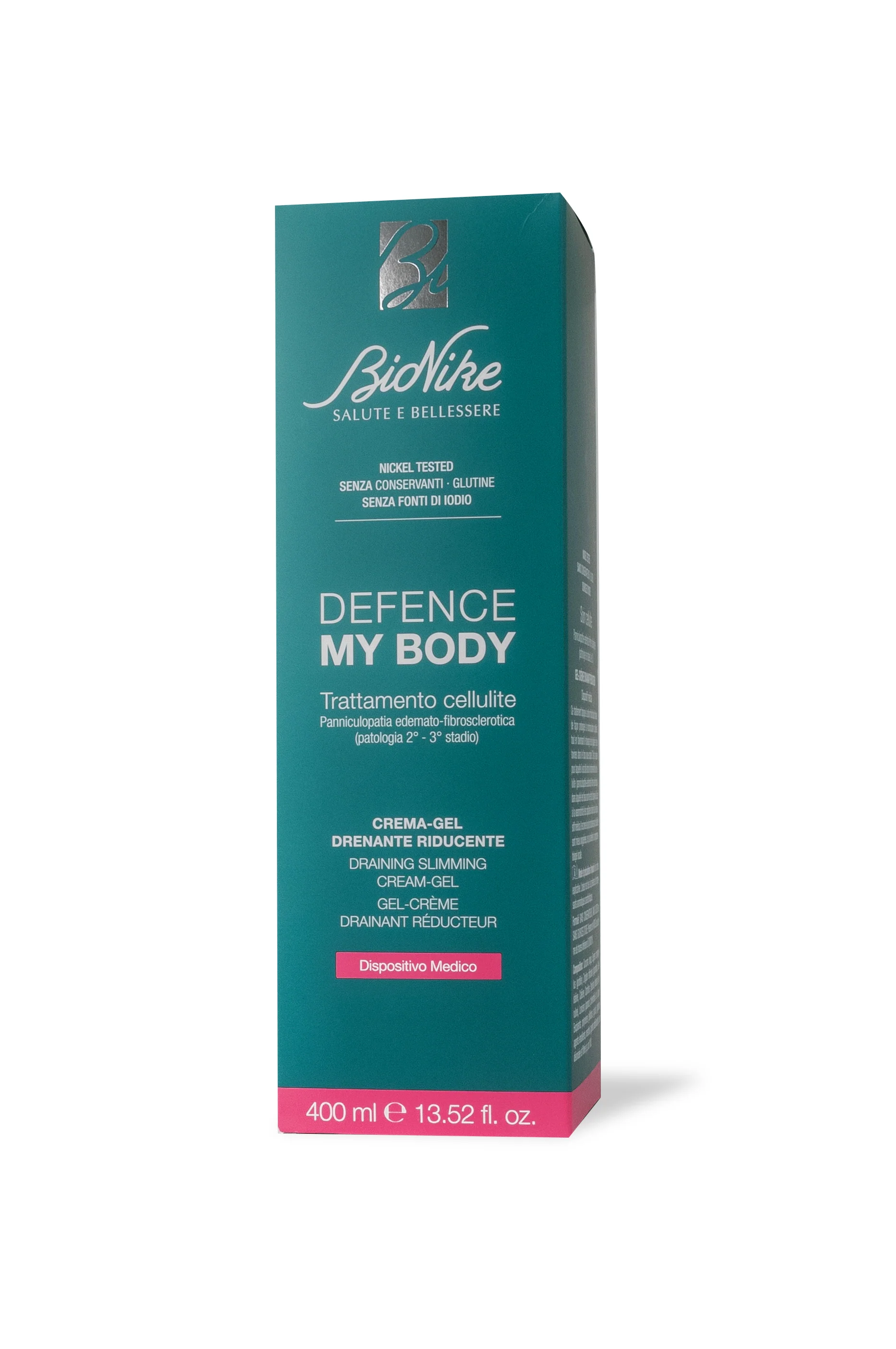Defence My Body Crema-gel drenante riducente - Crema corpo anticellulite, Gel corpo anticellulite, Crema gambe e glutei drenante