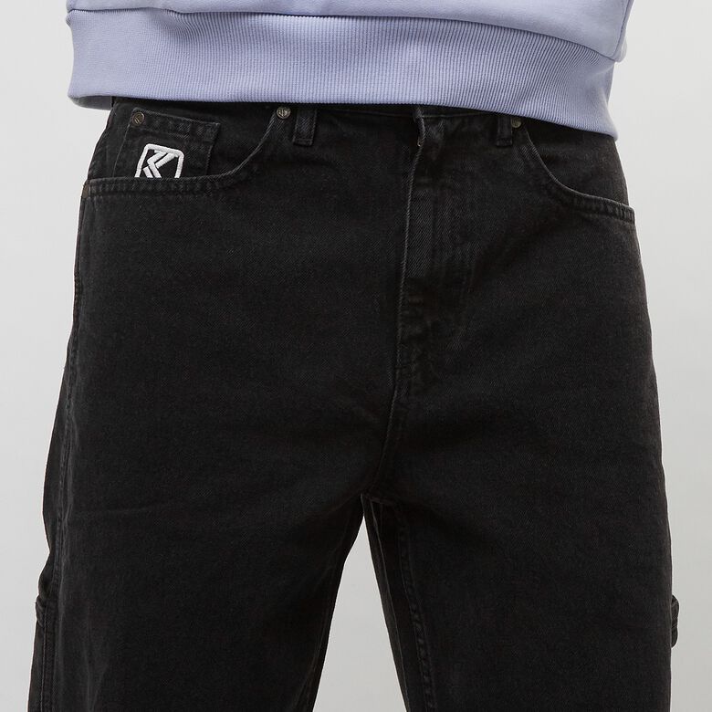 Jeans larghi in stile retrò, perfetti per il lavoro.