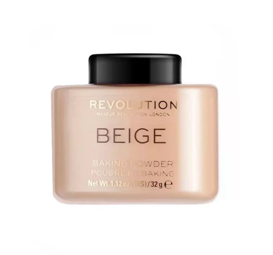Makeup Revolution Baking Powder puder sypki Beige 32g