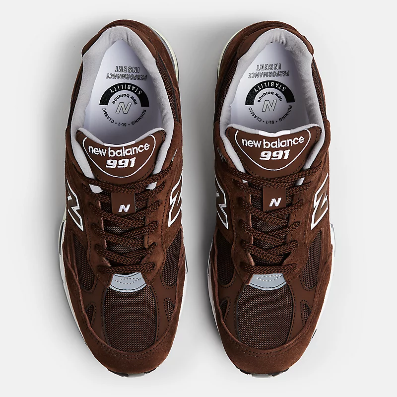 Homme MADE in UK 991v1 - Antik fehér és fehér dekantáló