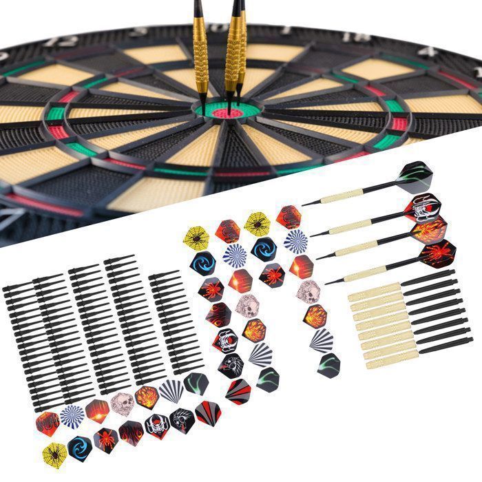 14g Veiligheidsdartset - COCOSITY - 12 shafts, 42 flights, 100 punten – Trainingsaccessoire