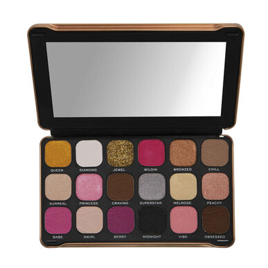 Paleta očních stínů Makeup Revolution Flawless Bare Pink 1 ks 1 ks