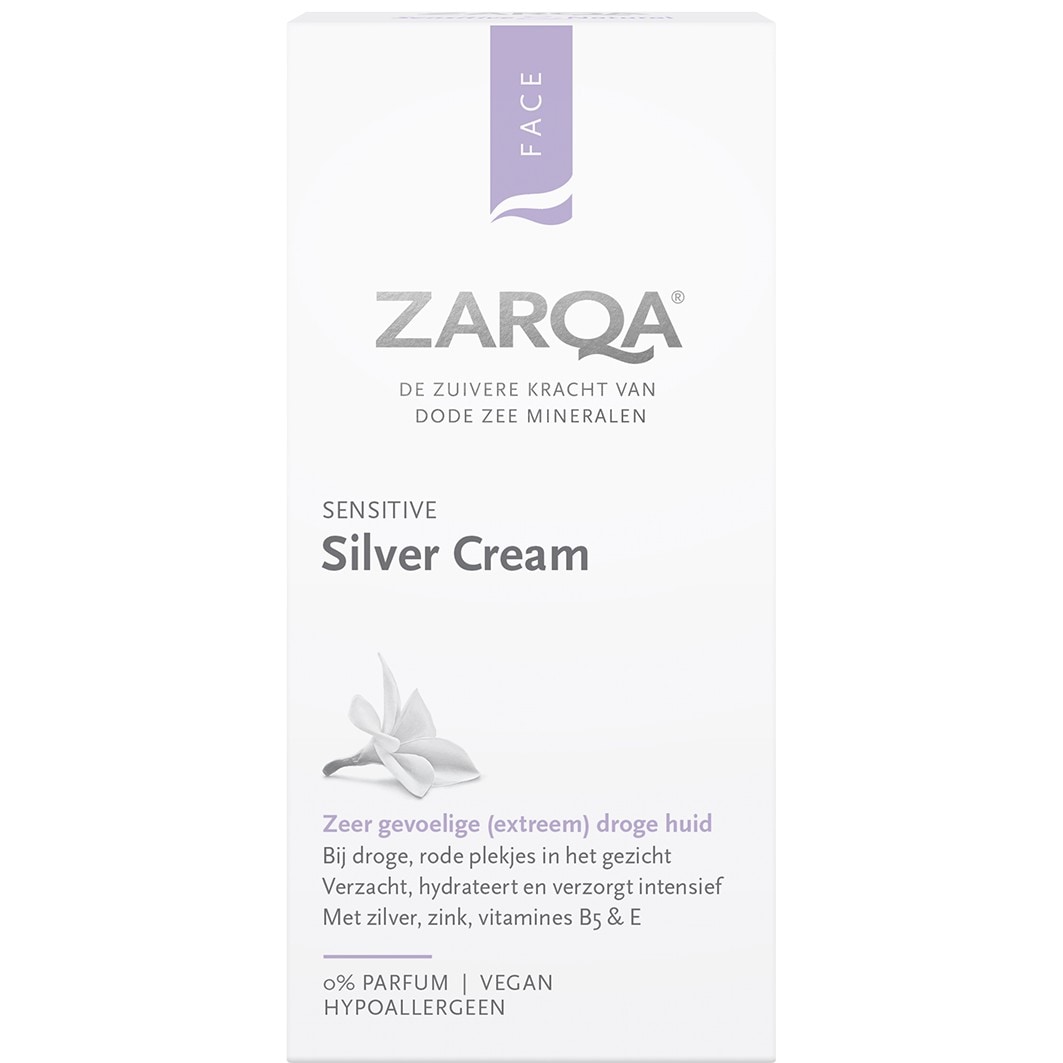 Crema facial ZARQA Silver Cream - 30 ml