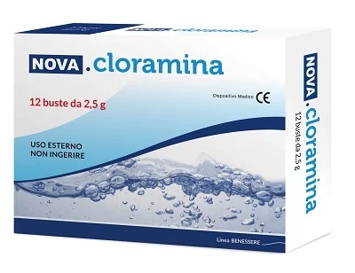 NOVA ARGENTIA Cloramina Nova 12 sobres para higiene íntima y limpieza de la piel