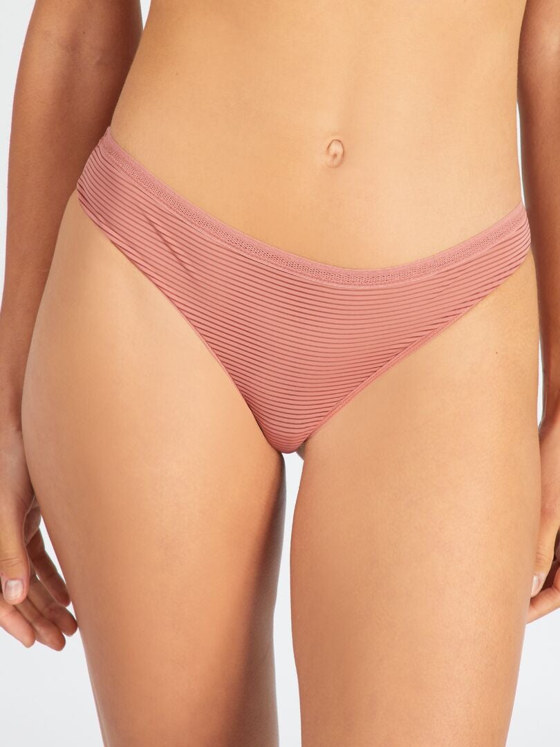 Microfiber string - ROZE