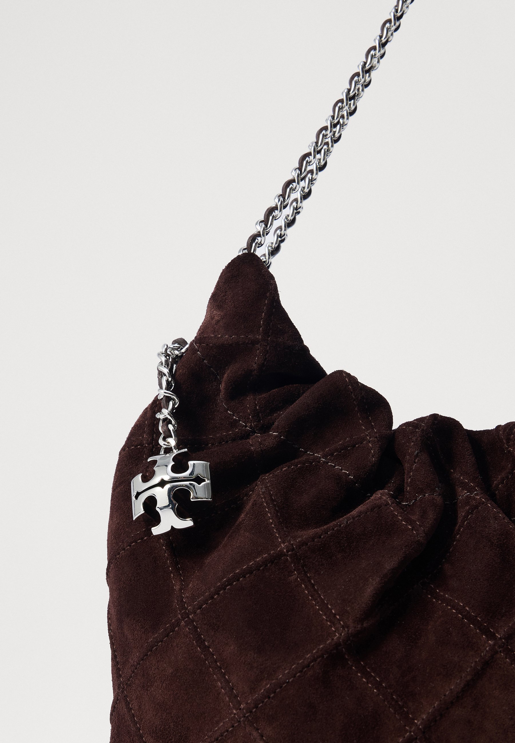 FLEMING MINI HOBO - Käsilaukku - licoriceTory Burch