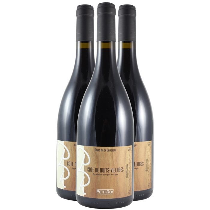 Maison Petit Roy Côte de Nuits Villages 2016 - Bourgondische rode wijn (3x75cl)