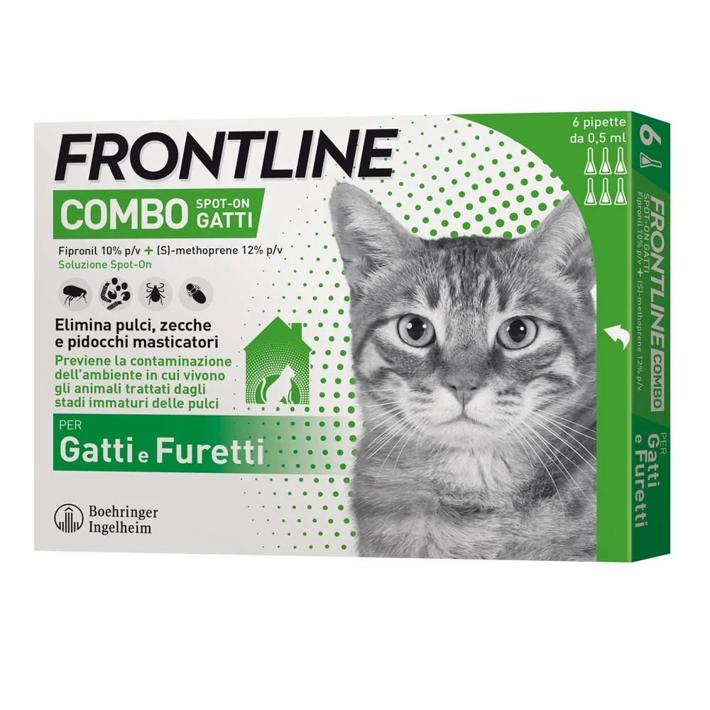 FRONTLINE Combo Frontline pour chats 6 x 0,50 ml