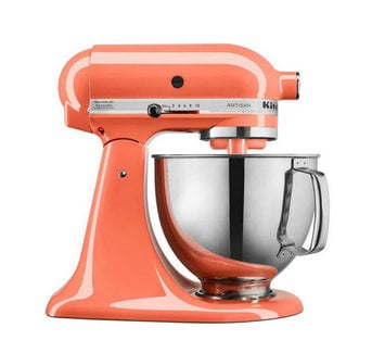 Stolní robot Artisan 5 Qt. 10rychlostní Bird of Paradise s plochým šlehačem, metlou a hákem na těsto