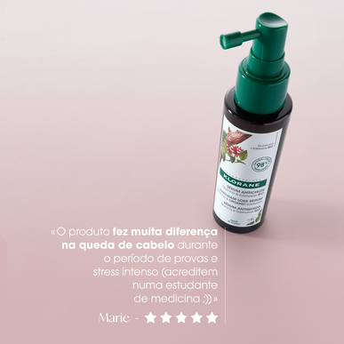 Klorane Kinin Hajhullás Elleni Szérum BIO Kinin Szérum Késlelteti a Hajhullást 100 ml 100 ml