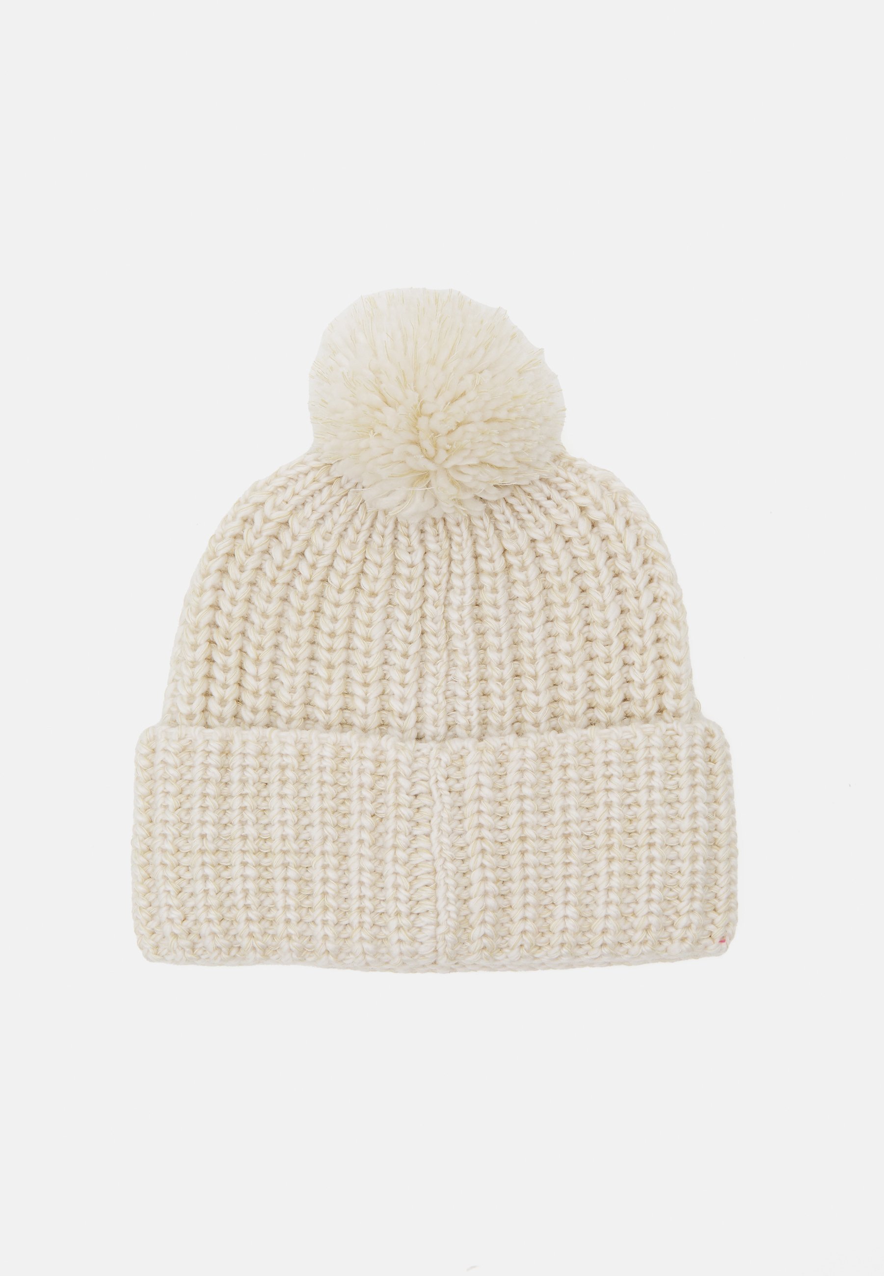 Bonnet unisexe The North Face COZY CHUNKY CABIN - Blanc gardénia/gravier/kaki