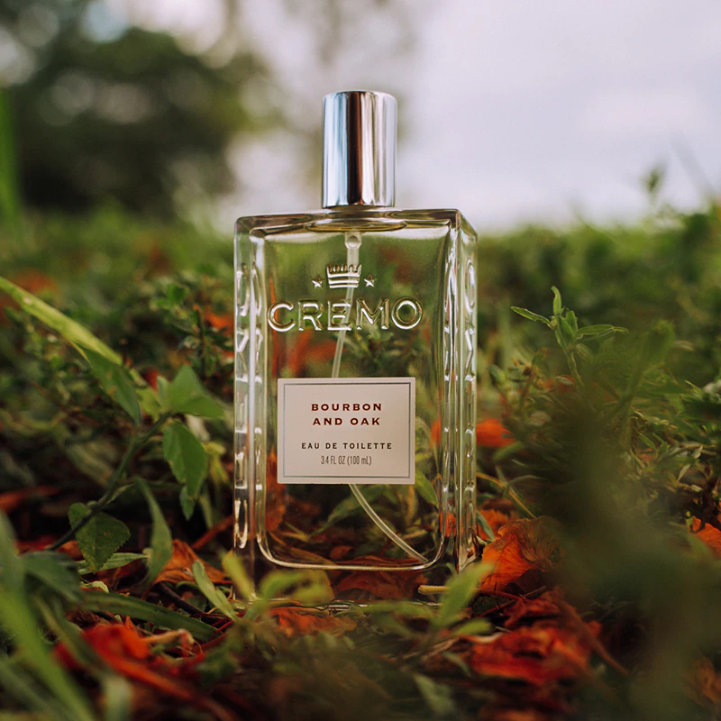 Cremo Spray Colônia Bourbon & Oak Eau de Toilette para homens