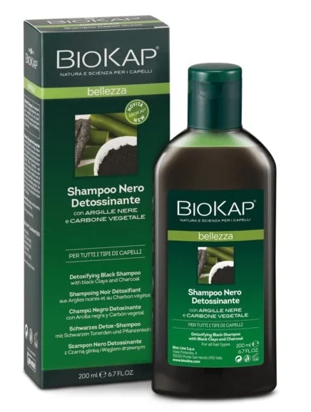 Biokap Shampoo Preto Detoxificante 200 ml